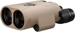 SIG SAUER ZULU6 HDX PRO 16x50mm Waterproof Fogproof Durable FDE Image Stabilized Hunting Binoculars, Multicoated Anti-Glare Lenses, Up to 40 Hours Runtine, Carrying Case & Carrying Strap Included