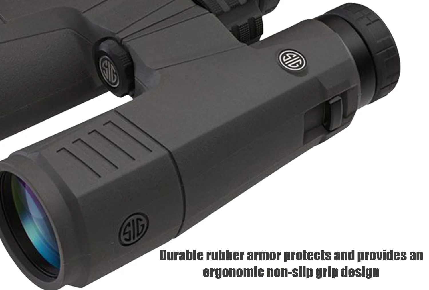 Sig Sauer Zulu9 11X45mm HDX Lens Close Bridge Waterproof Binocular, Graphite