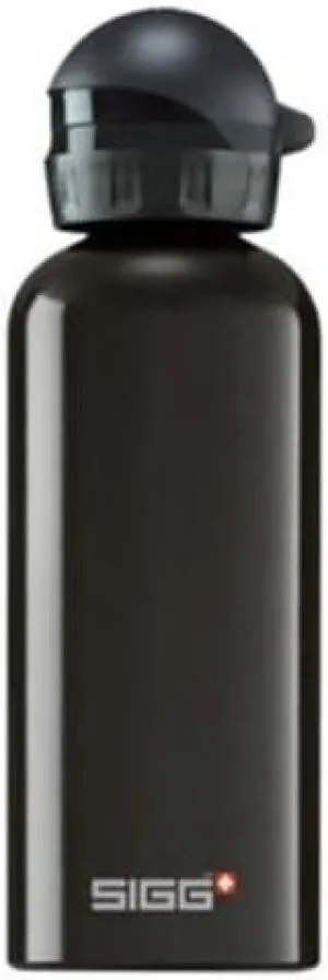 SIGG Sport Classic Water Bottle (0.6-Liters, Black)