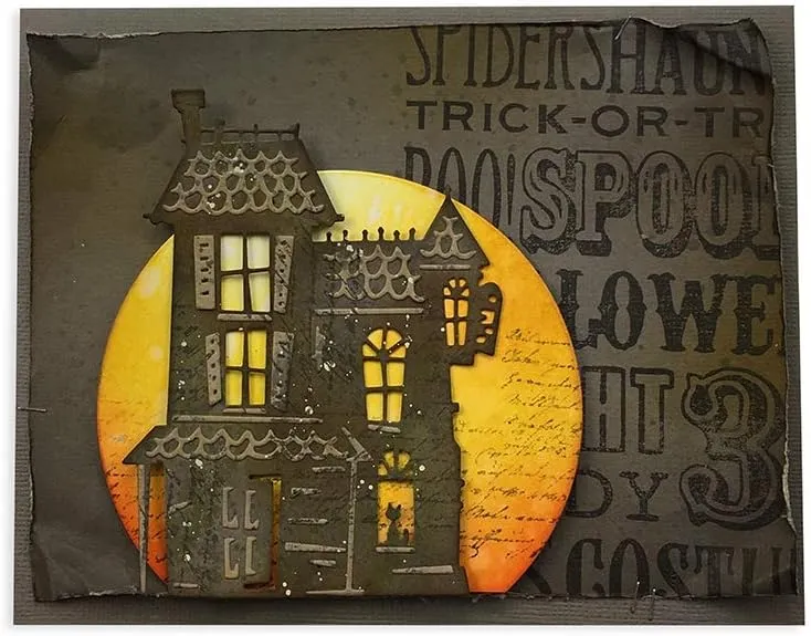 Sizzix Tim Holtz - THINLITS DIE HAUNTED