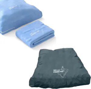 Skil-Care 3' x 4' Crash Pad with Extra Cozy Cloth Cover for Kids Sensory Room Equipment, Sensory Crash Mat, Soft Foam Landing Zone for Sensory Input, Bean Bag Alternative for Reading and Relaxation
