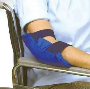Skil-Care Visco-Foam Elbow Pad Protectors - Universal, Pressure-Relief with Low-Shear II Cover, Secure Hook and Loop Straps, 503230
