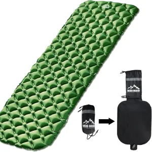 Sleeping pad,Camping pad,for Camping, Hiking, Kayaking, or Any Other Outdoor Activity.(Includes Repair kit & Inflatable Bag)