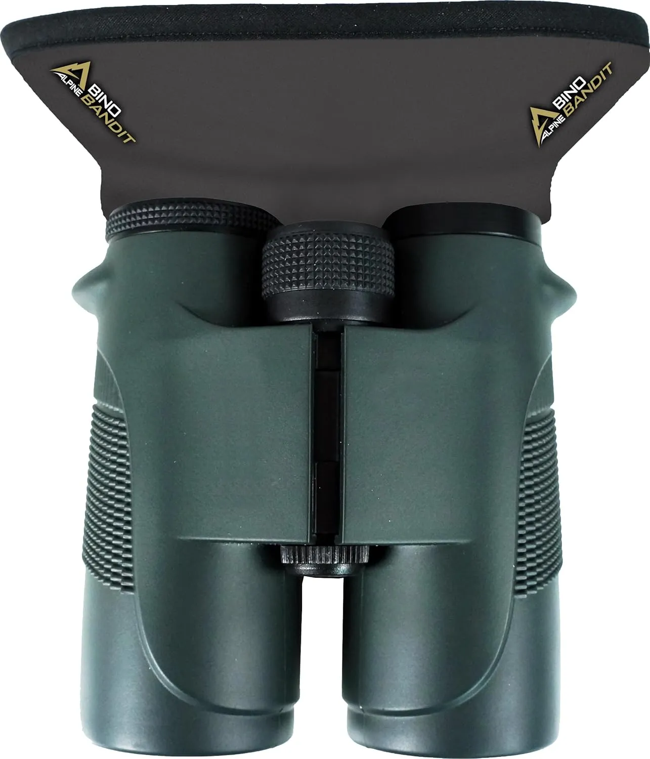 Slicker Bino Bandit - Blocks Glare, Improves Visual Acuity and Reduces Eye Fatigue. FITS All Binoculars, Charcoal