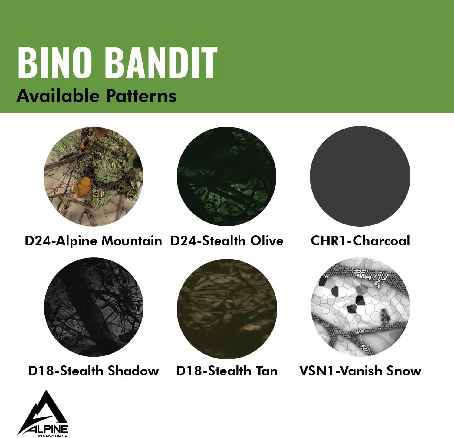 Slicker Bino Bandit - Blocks Glare, Improves Visual Acuity and Reduces Eye Fatigue. FITS All Binoculars, Charcoal