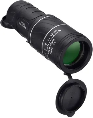 Spacmirrors Portable Telescope 40x60 Military HD Professional Monocular Zoom Binoculars Night Hunting Optic Scope Big Vision Telescopio