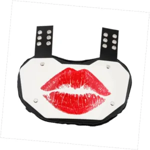 Sports Back Bone Plate, Football Back Plate, Rear Lower Back Protector Hard Outer Shell & Contoured Foam, Impact Protection
