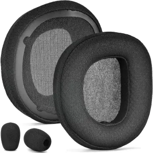 Stealth 600 Gen3 Ear Pads and Microphone Foam defean Replacement Ear Cushions Compatible with Turtle Beach Stealth 600 Gen 2/600 Gen2 USB/600 Gen 2 MAX/600 Gen3(600XB)/500 XB Wireless Headset