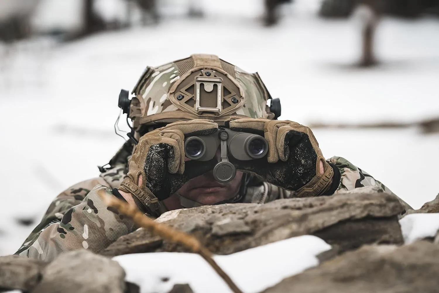Steiner Military-Marine Series Binoculars, Lightweight Tactical Precision Optics for Any Situation, Waterproof, Green, 10x50