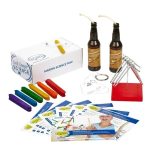 Steve Spangler Science STEM Kit: Physics Science Kit, Ages 8 , Experiments for Kids, Chemistry Set, STEM Projects, Educational Toys