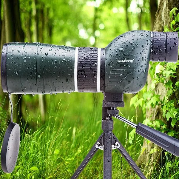 SUNCORE IPRee 15-45X60S Monocular Telescope HD Optic Zoom Lens Bird Watching High Definition View Eyepiece Black