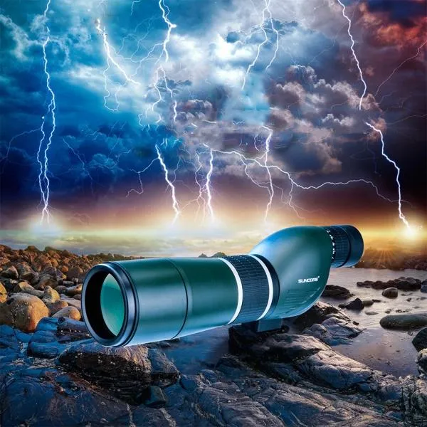 SUNCORE IPRee 15-45X60S Monocular Telescope HD Optic Zoom Lens Bird Watching High Definition View Eyepiece Black