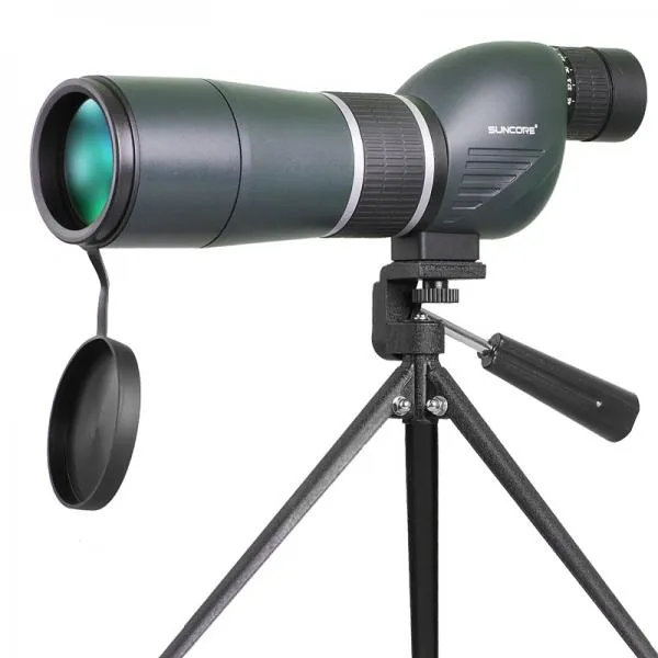 SUNCORE IPRee 15-45X60S Monocular Telescope HD Optic Zoom Lens Bird Watching High Definition View Eyepiece Black