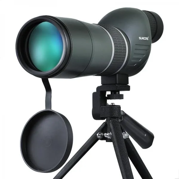 SUNCORE IPRee 15-45X60S Monocular Telescope HD Optic Zoom Lens Bird Watching High Definition View Eyepiece Black
