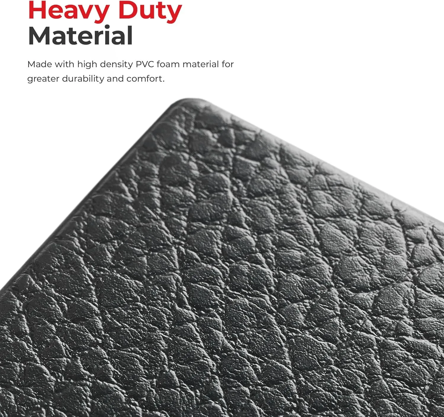Sunny Health & Fitness Non-Slip Home Gym Mat – Workout Floor Protection Foam Pad for Treadmill, Bike, Elliptical, Yoga and Exercise Equipment or Standing Desk in 4 Size Options