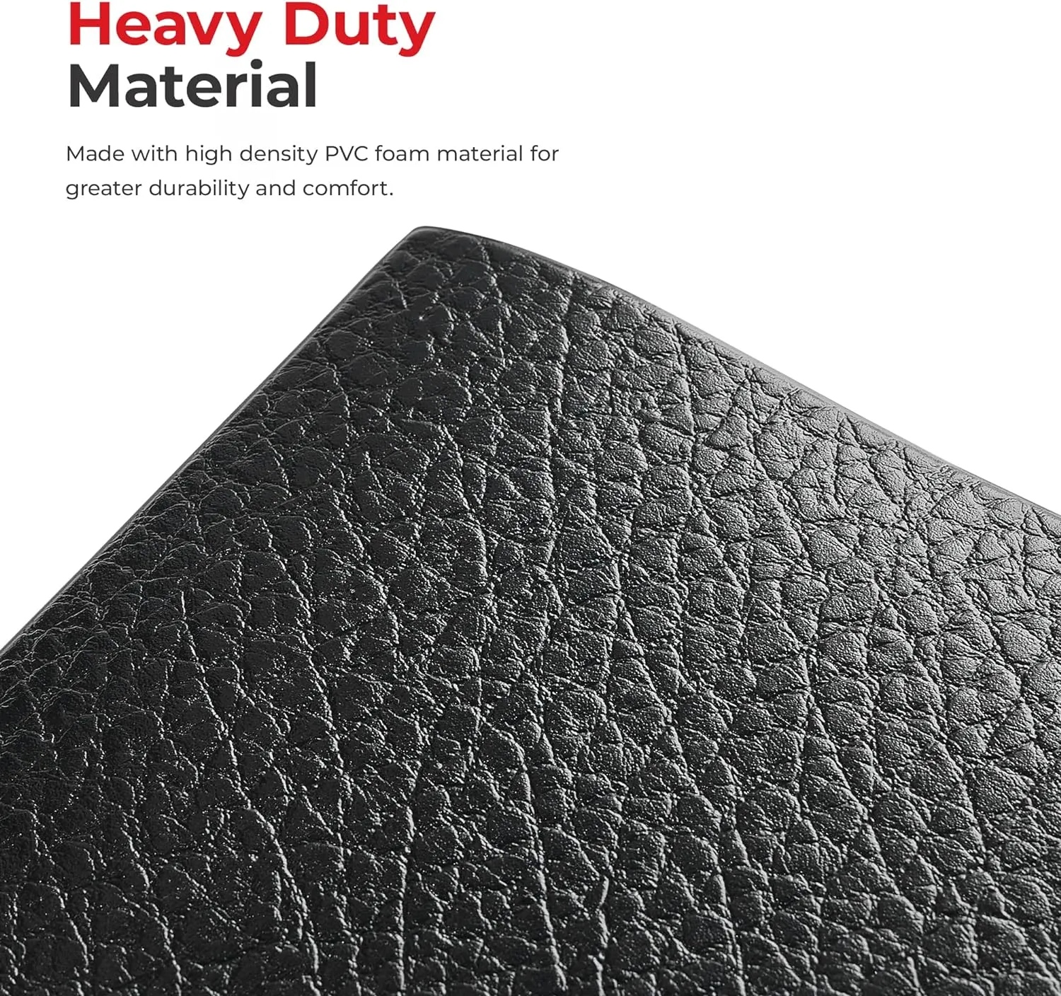 Sunny Health & Fitness Non-Slip Home Gym Mat – Workout Floor Protection Foam Pad for Treadmill, Bike, Elliptical, Yoga and Exercise Equipment or Standing Desk in 4 Size Options