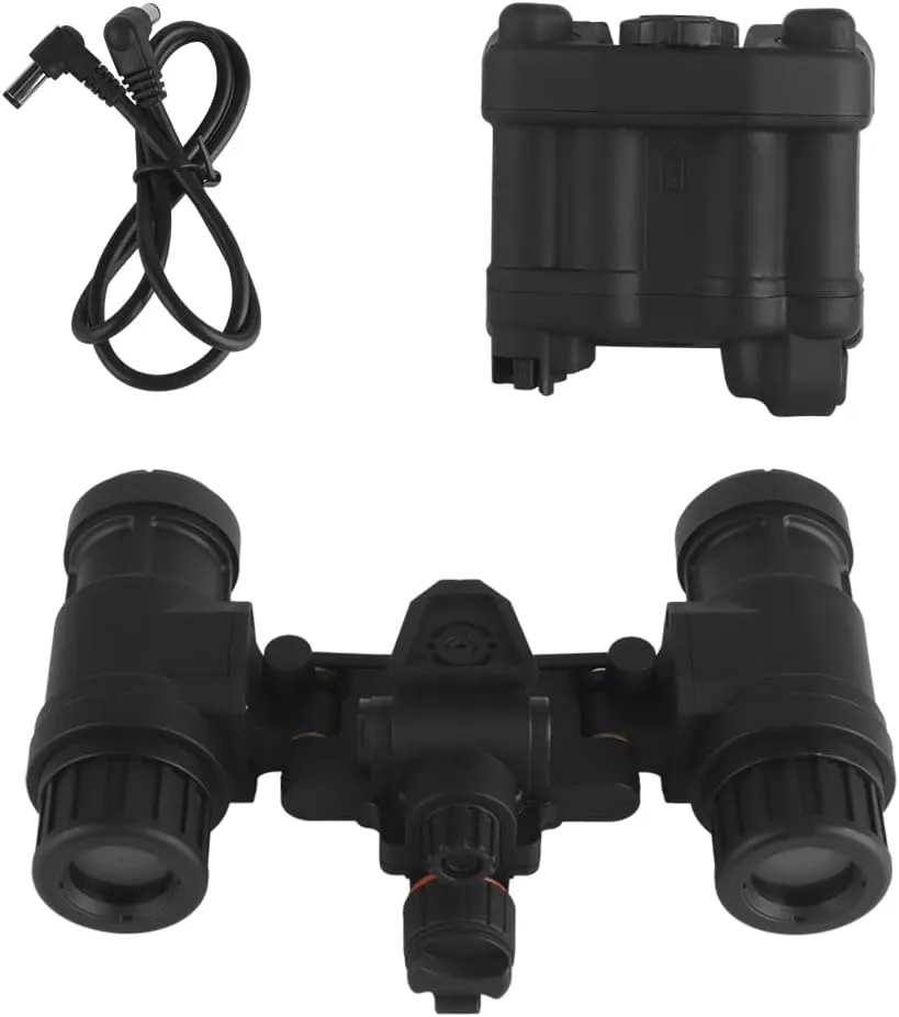 Tactical Airsoft Dummy AN/PVS31 Night Vision Goggles Model Plastic Green Light NVG Cosplay No Function Night Vision Binoculars Goggles