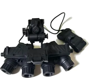 Tactical Airsoft Dummy GPNVG18 Night Vision Goggles Model   Plastic L4G24 Helmet Mount Cosplay No Function NVG Night Vision Binoculars Goggles Set