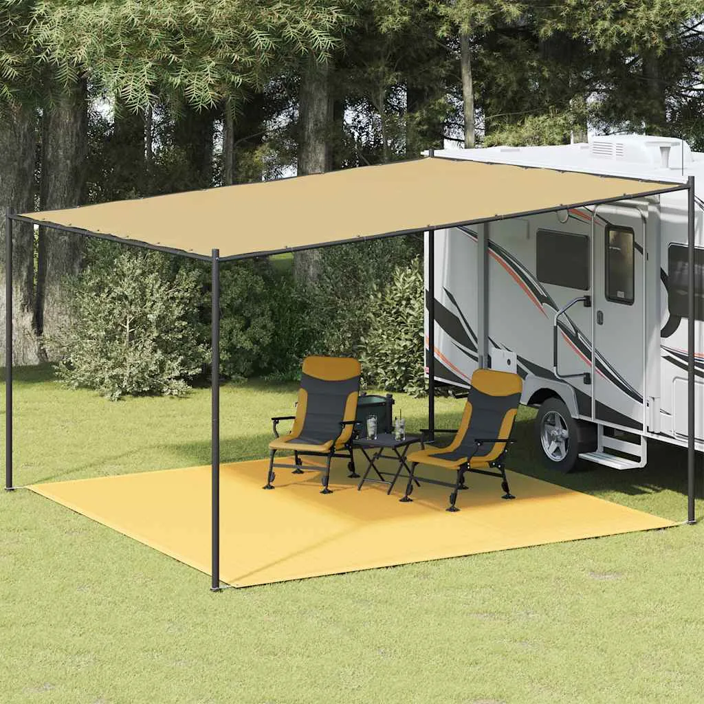 Tent Carpet 400x400 cm Beige