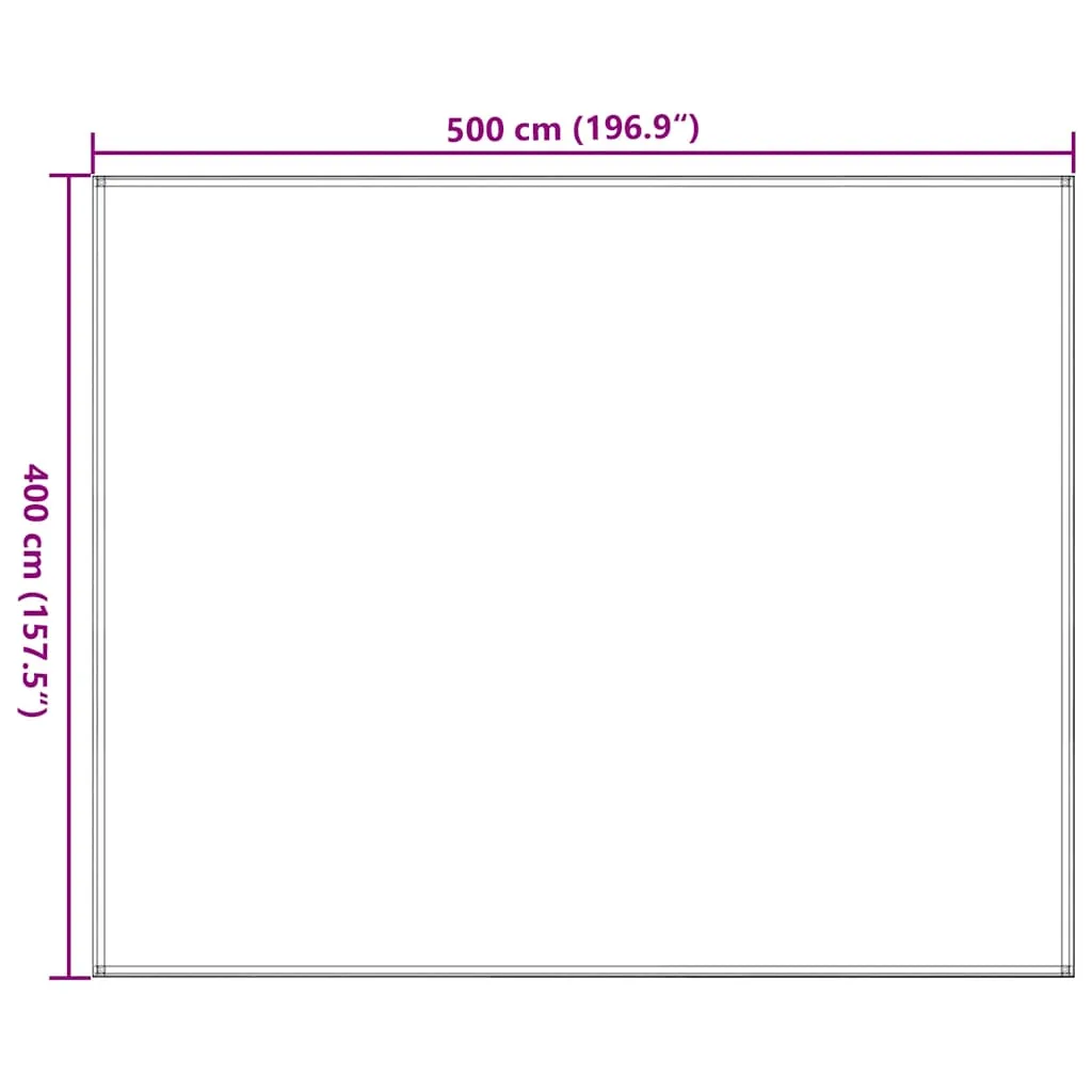 Tent Carpet 400x500 cm Anthracite