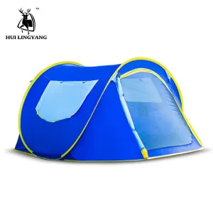 tents Large throw camping waterproof up pop 2-3persons Global shipping speed Quick resolution Foldable Tent open automatic throwing large Beach Easy windproof