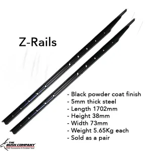 The Bush Company Z-Rails (2 in Set)