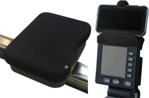 The Comfort Rowing Machine Combo: Rowing Machine Cushion and Phone Holder Compatible with PM5 Monitor from Concept 2