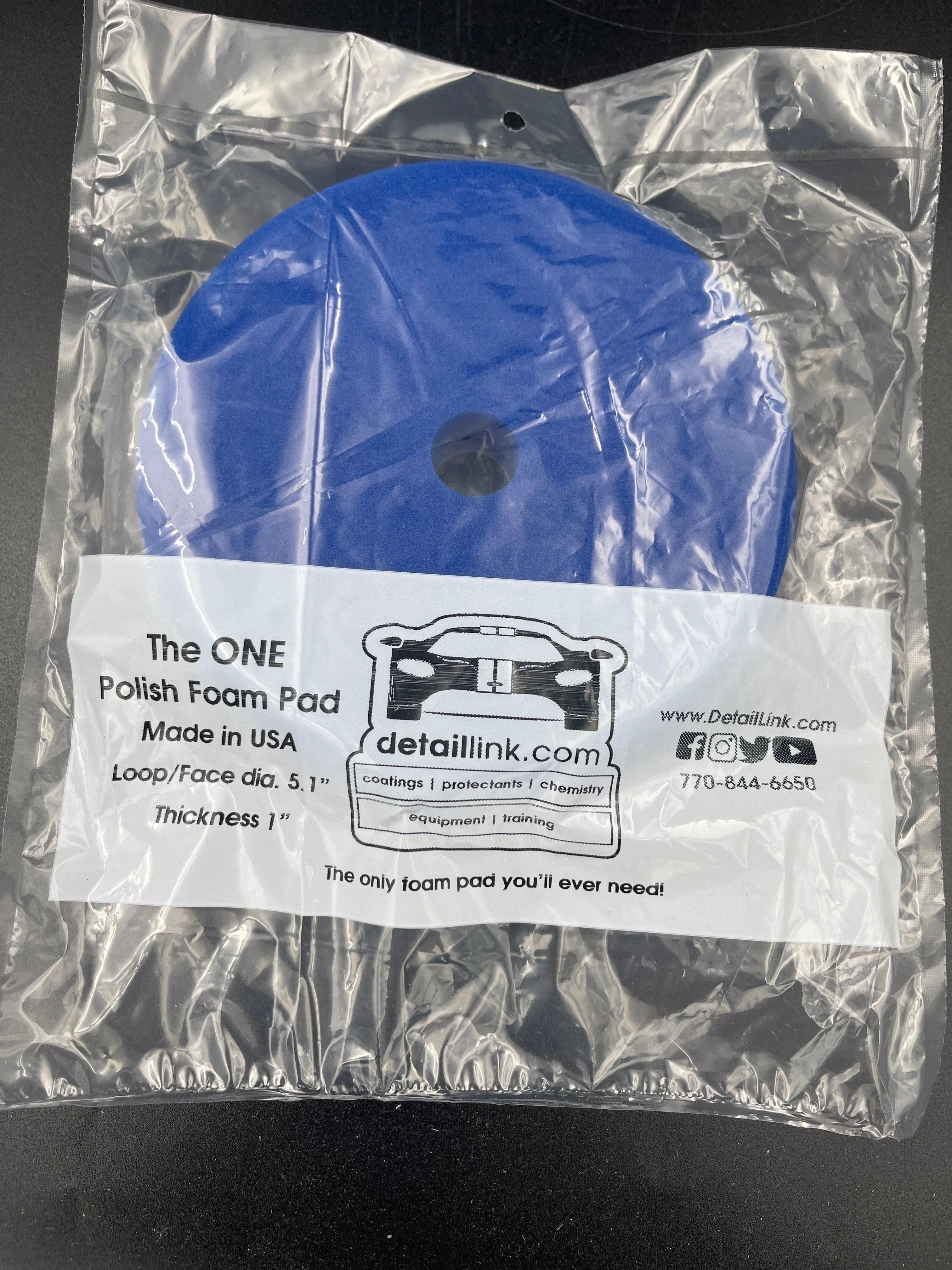 The One Polish Foam Pad 5' Blue