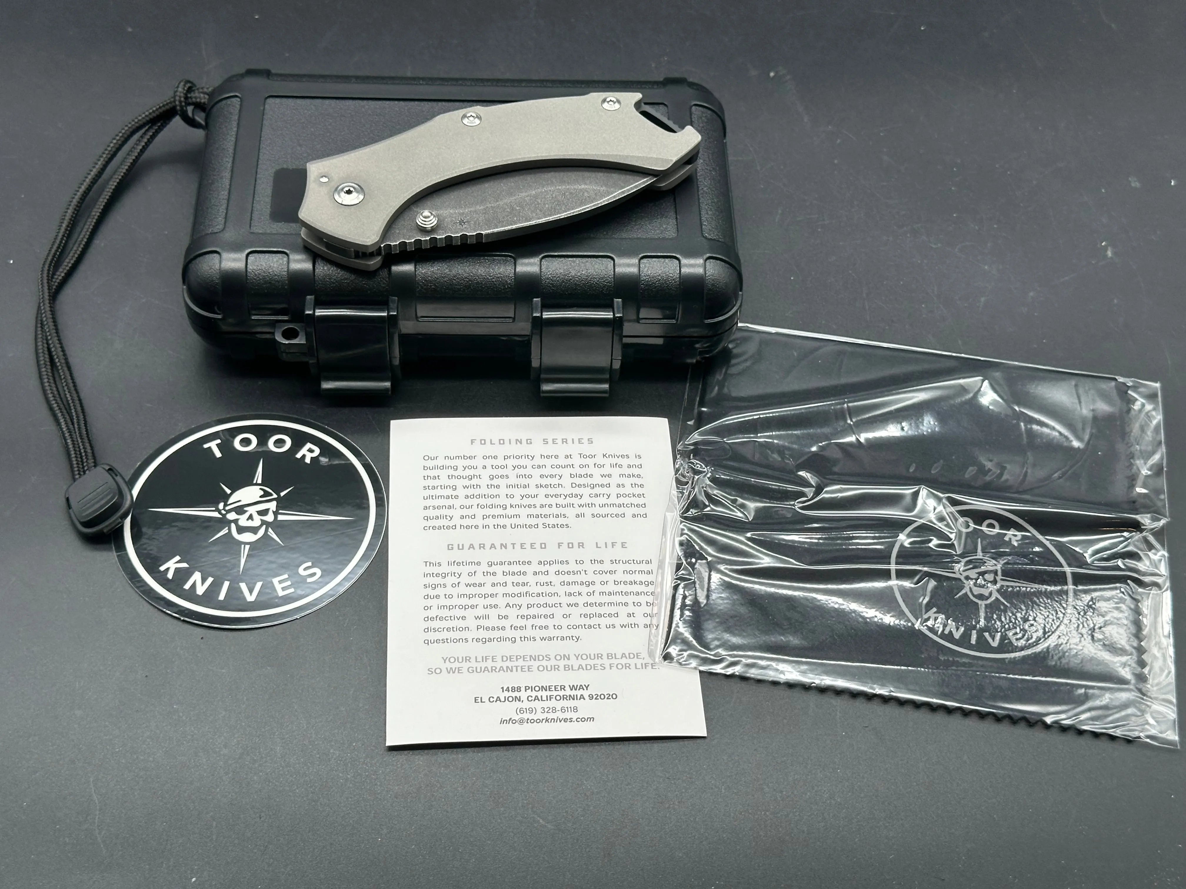 Toor XT1 Alpha Tactical Folding Knife