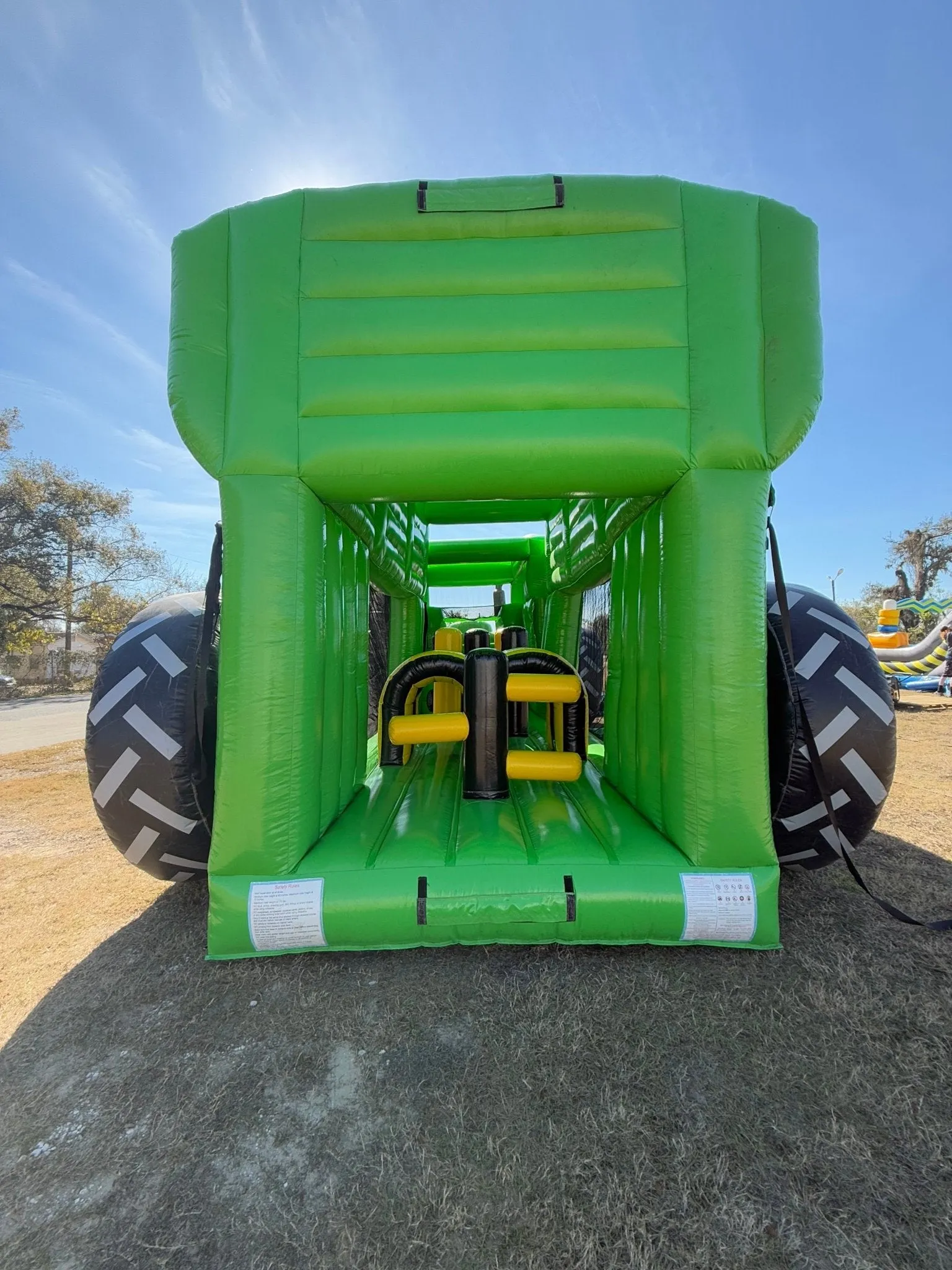 Tractor Run 2pc Inflatable Obstacle Course (Wet/Dry)