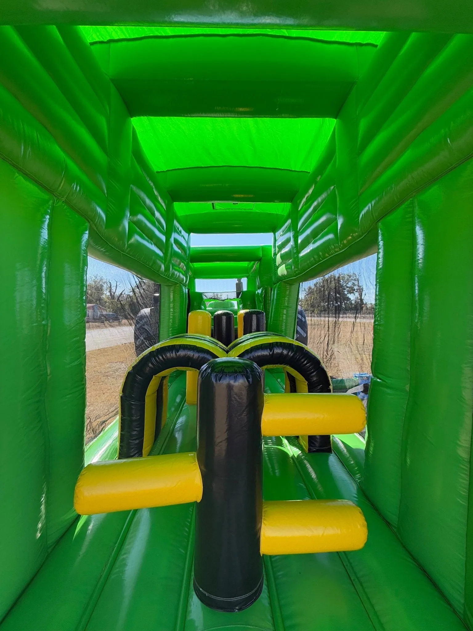 Tractor Run 2pc Inflatable Obstacle Course (Wet/Dry)