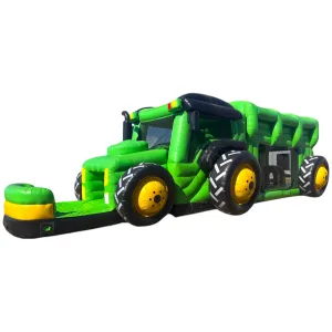 Tractor Run 2pc Inflatable Obstacle Course (Wet/Dry)