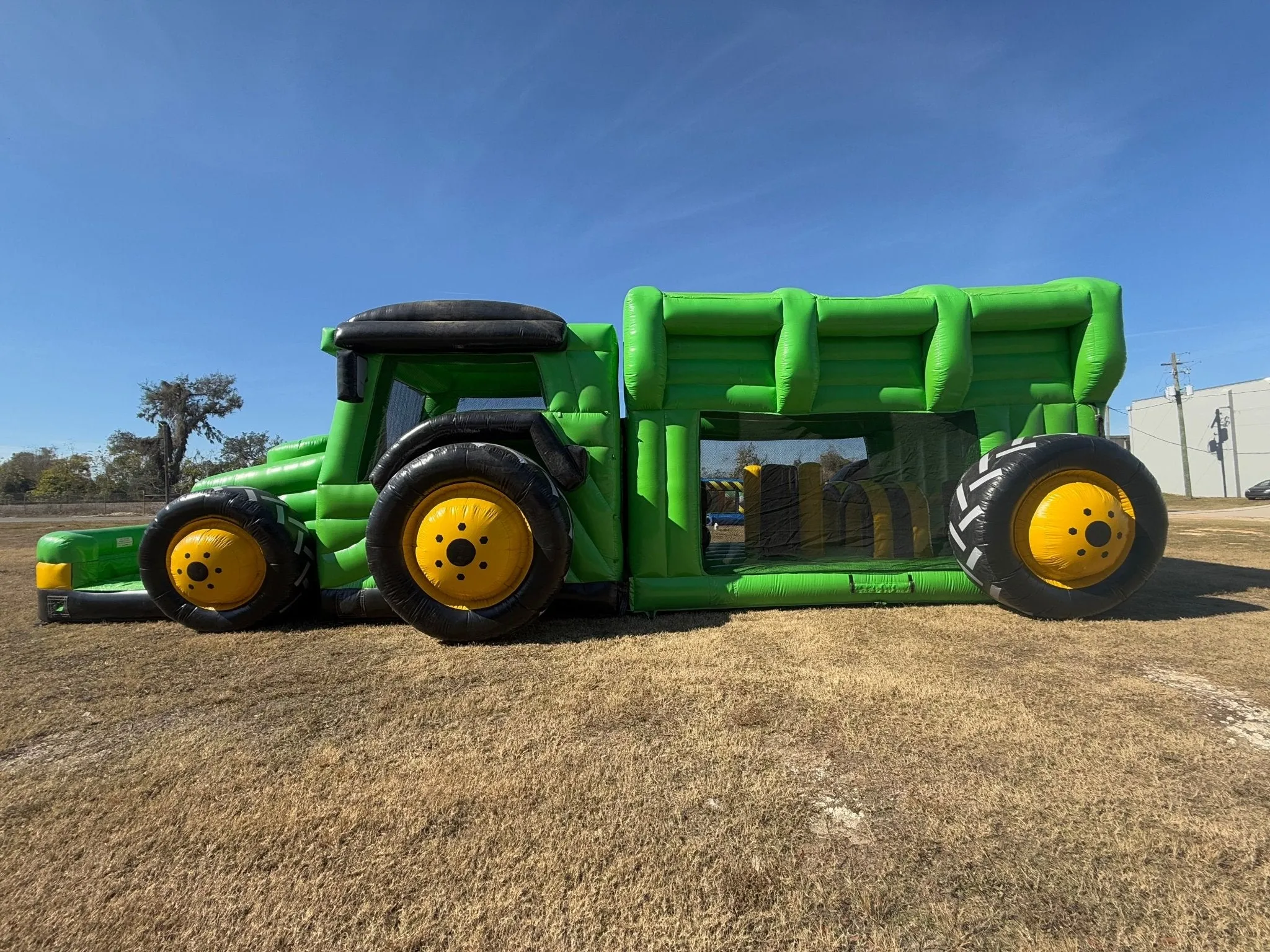 Tractor Run 2pc Inflatable Obstacle Course (Wet/Dry)