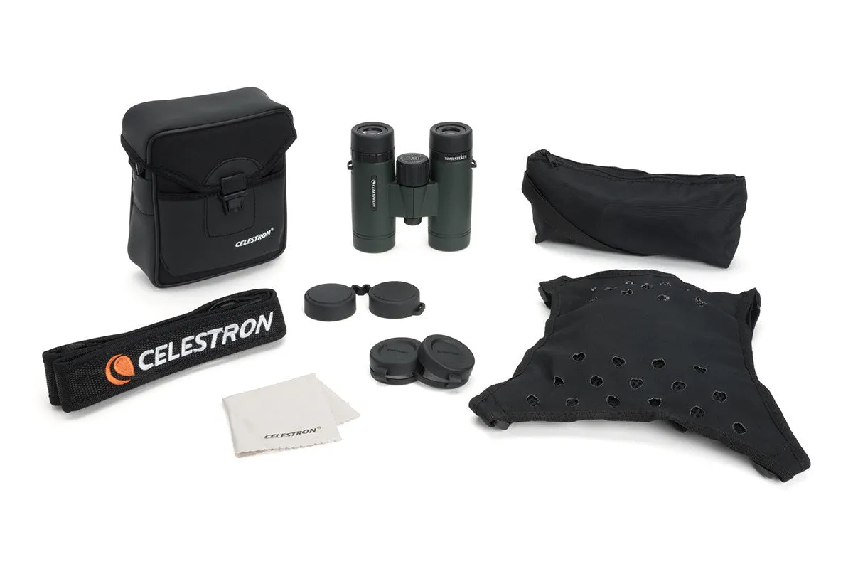 TrailSeeker 10x32mm Roof Binoculars (Green)