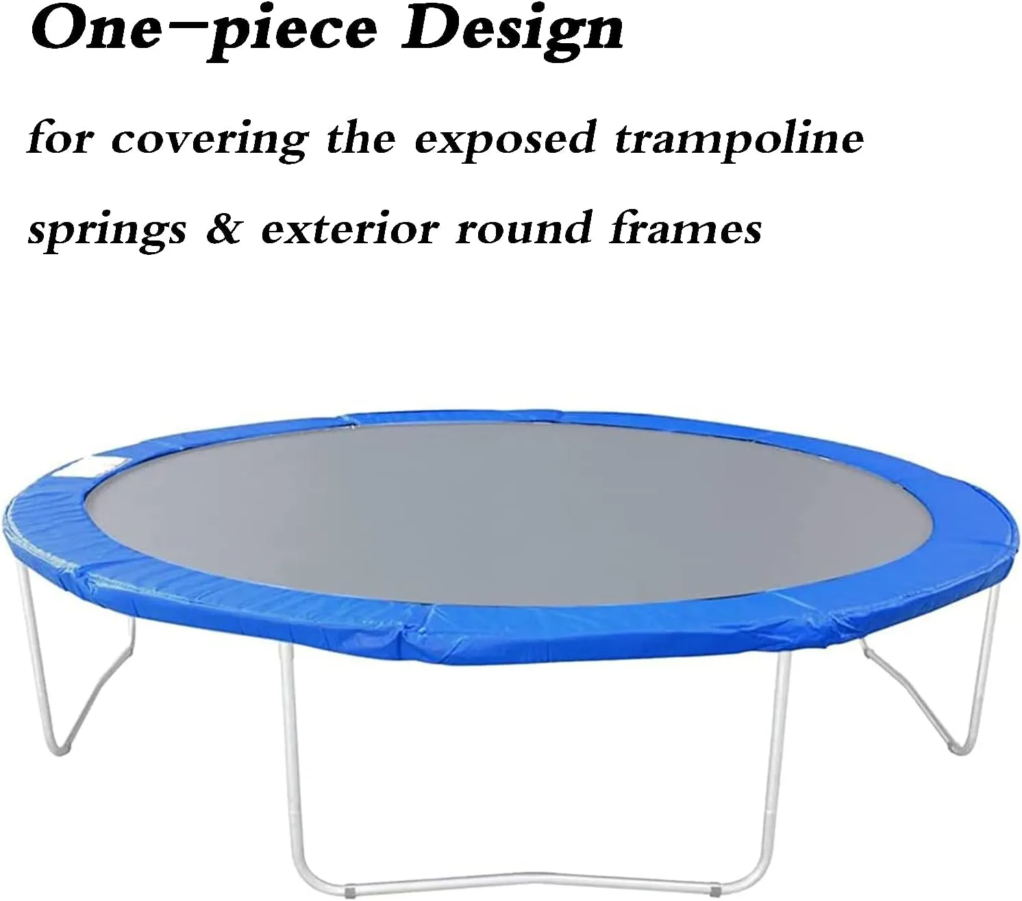 Trampoline Replacement Cover, Replacement Trampoline Safety Pad Guard Surround Pad Edge Protection Spring Cover Tear-Resistant Trampoline Pad for 6ft 8ft 10ft 12ft 13ft 14ft 15ft 16ft