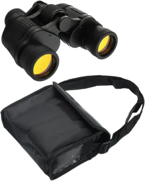 Travel Telescope 60x60 Hunting Outdoor Scope Day/Night Vision Portable for Bird Watching Black