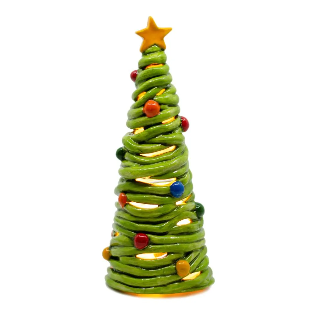Tree - Coil, Christmas, Lantern
