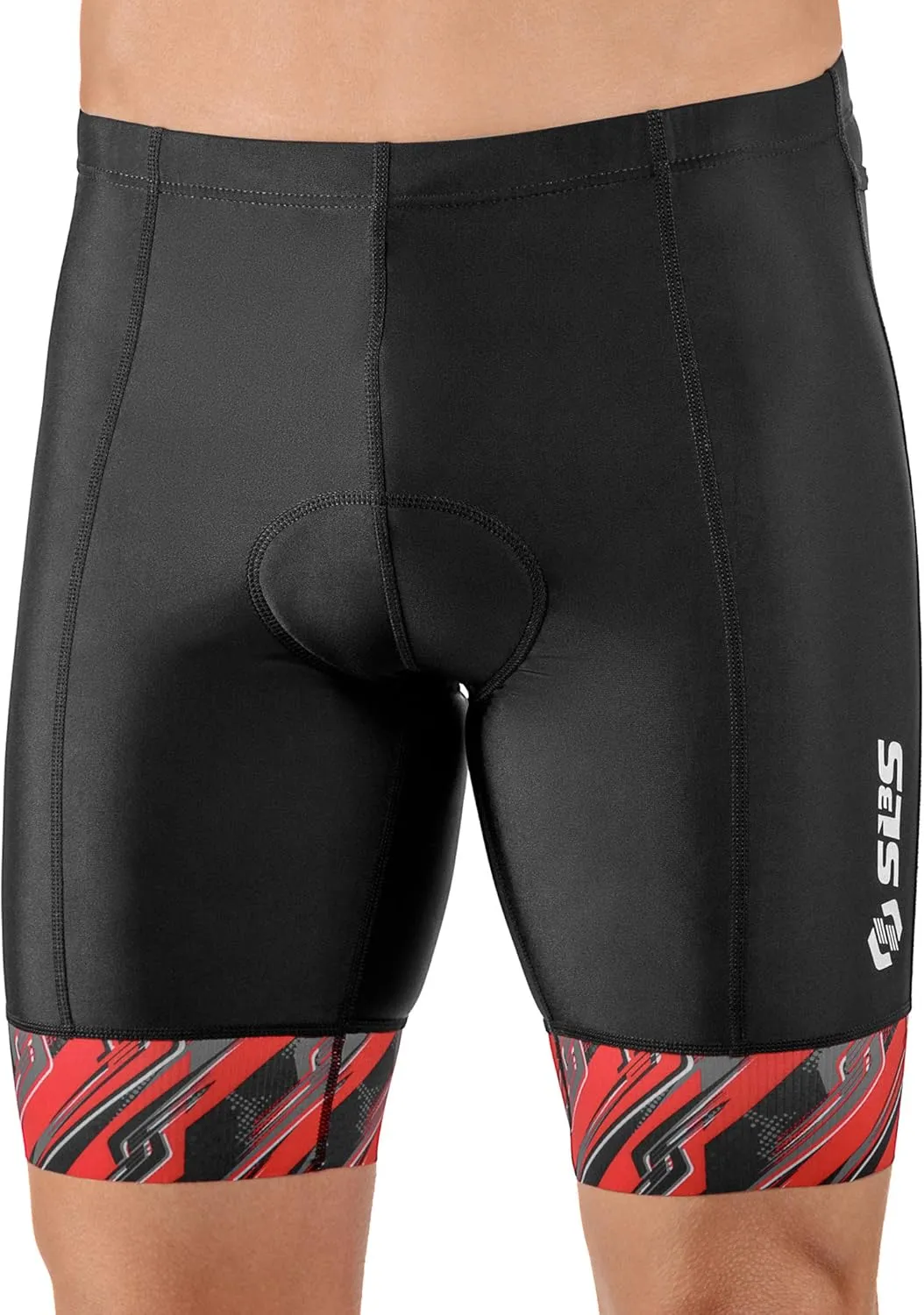 Triathlon Shorts Mens - Padded Tri Shorts Mens – Swim, Bike, Run – Duathlon or Triathlon with Pocket