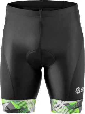 Triathlon Shorts - Men's Padded Tri Shorts with 2 Pockets, Medium Compression