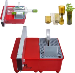 Trim Saw with diamond coated saw blade - Glass Bottle Cutter, Stone, Glass Cutting, Trimming, Sawing Machine for cutting glass and brittle hard materials cutting machine