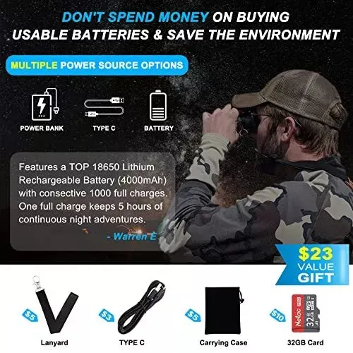 True Night Vision Binoculars