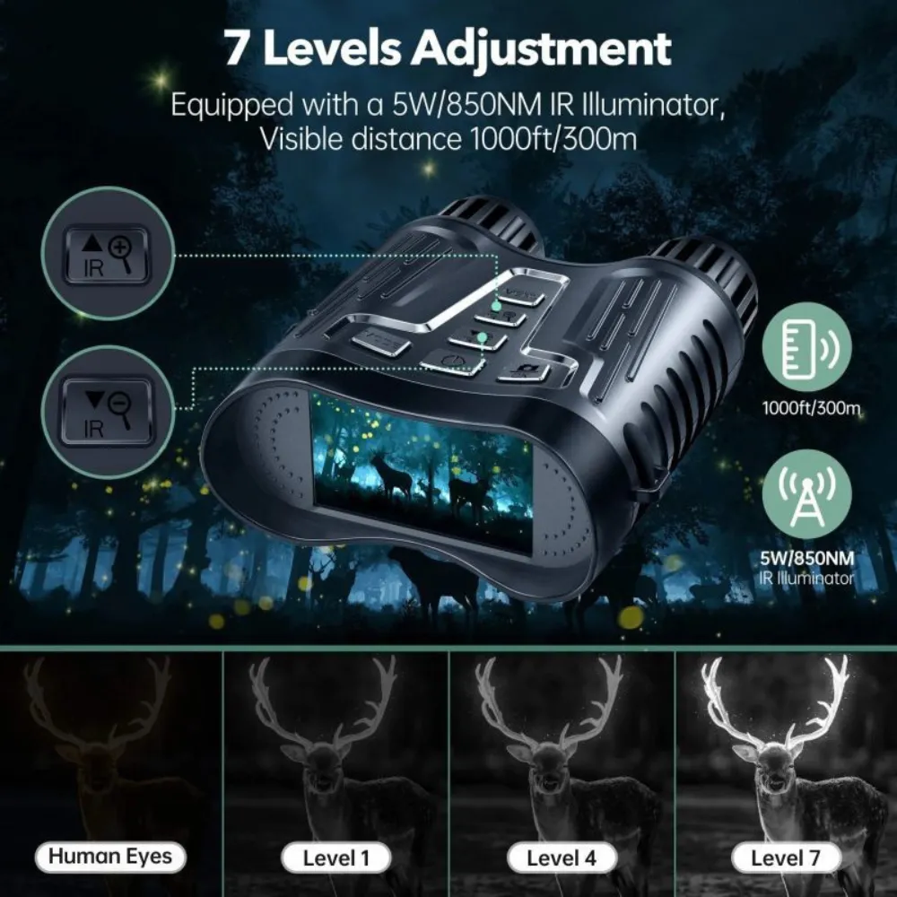 Ultra HD Night Vision IR Binoculars