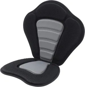Universal Deluxe Kayak Seat, Deluxe Padded Kayak Seat with Storage Bag, Fishing Boat Seat Adjustable Straps for Kayaking Canoeing Rafting Fishing