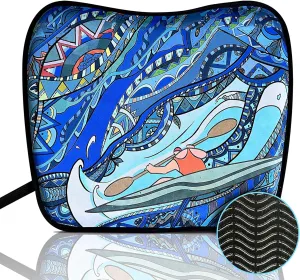 Universal Kayak Seat Cushion | Kayaking Man Design Kayak Seat Pad Fit for Kayak, Canoe and Boat | Essential Women Kayak Accessories
