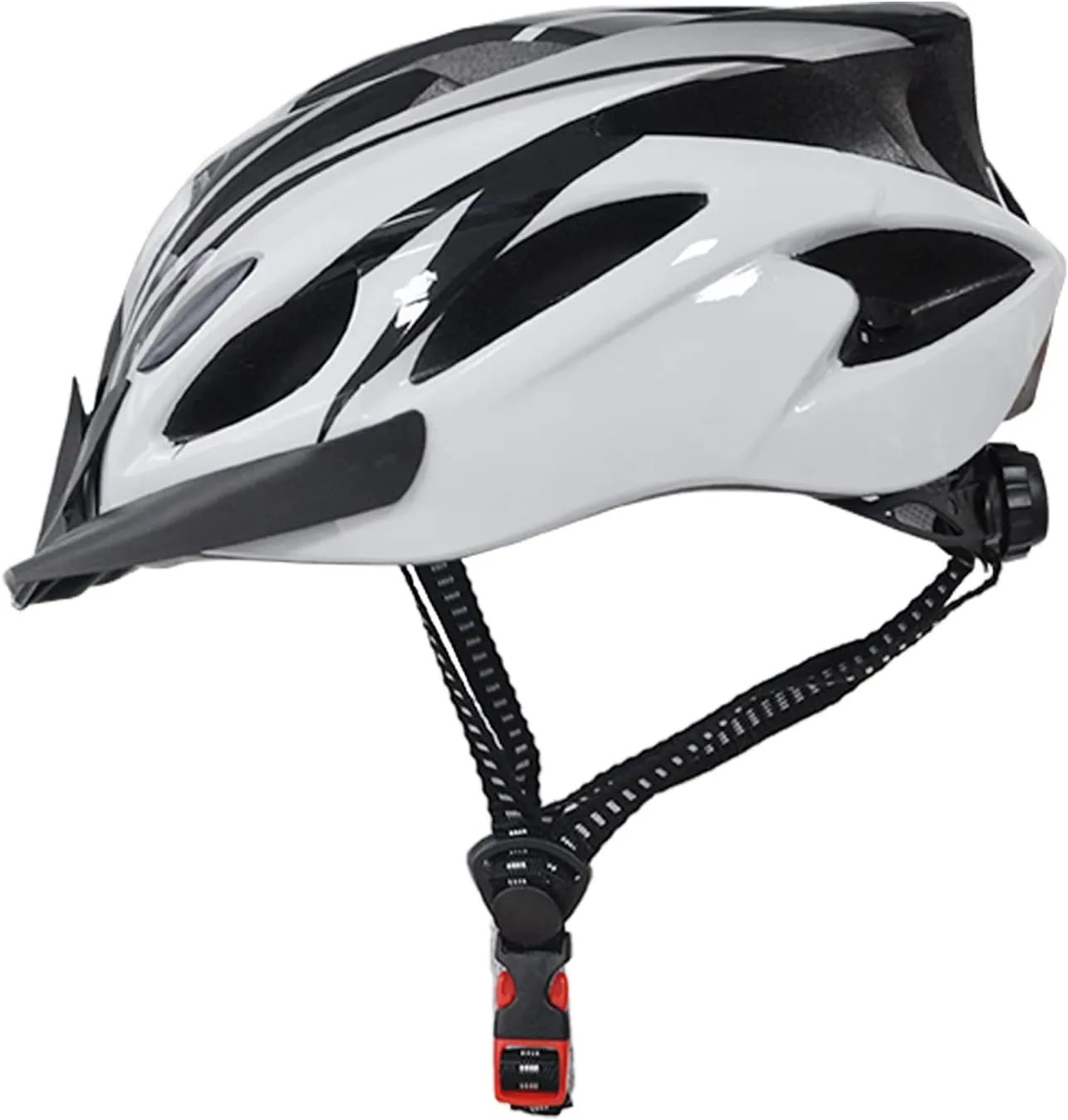 UPANBIKE Adult Bike Helmet - One-Piece Adjustable Safety Protection for Mountain & Road Bikes