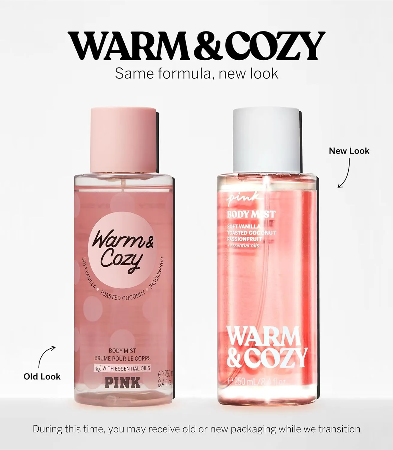 Victoria's Secret Pink Warm and Cozy Body Mist