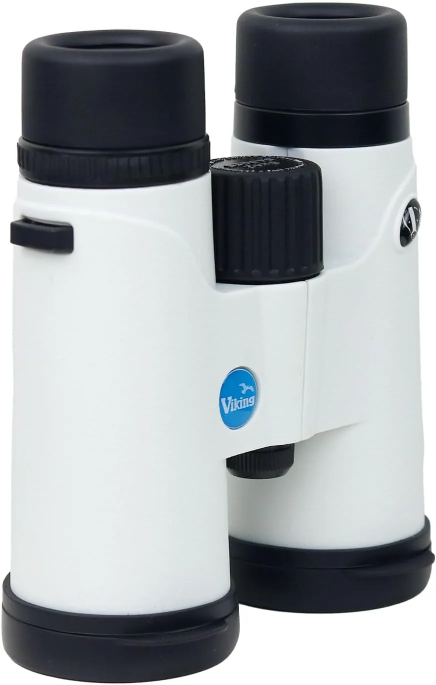 Viking 8x42 Badger White Binoculars
