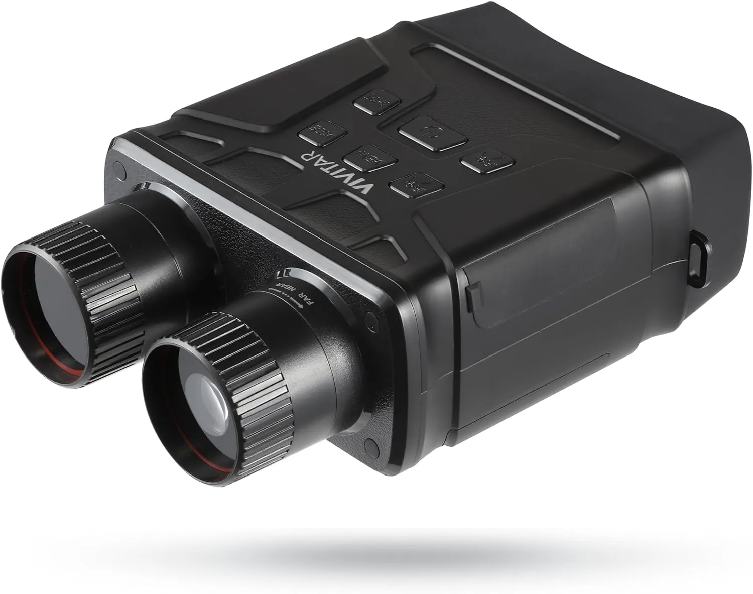 VIVITAR Night Vision Binoculars Camera, 4X Optical Magnification, 2.7" Full High Definition LCD Display, 300M/ 985FT Infrared Distance, 1080P High Definition Video, 16MP Photos
