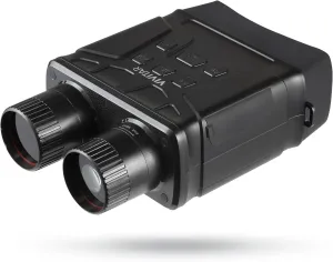 VIVITAR Night Vision Binoculars Camera, 4X Optical Magnification, 2.7" Full High Definition LCD Display, 300M/ 985FT Infrared Distance, 1080P High Definition Video, 16MP Photos