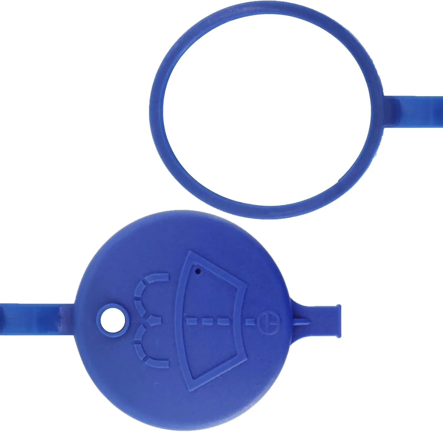 Washer Bottle Cap Compatible with Citroen for C2 C3 C5 Car Windshield Wiper Washer Fluid Reservoir Lid Cover Tank Bottle Pot Cap(4PCS)